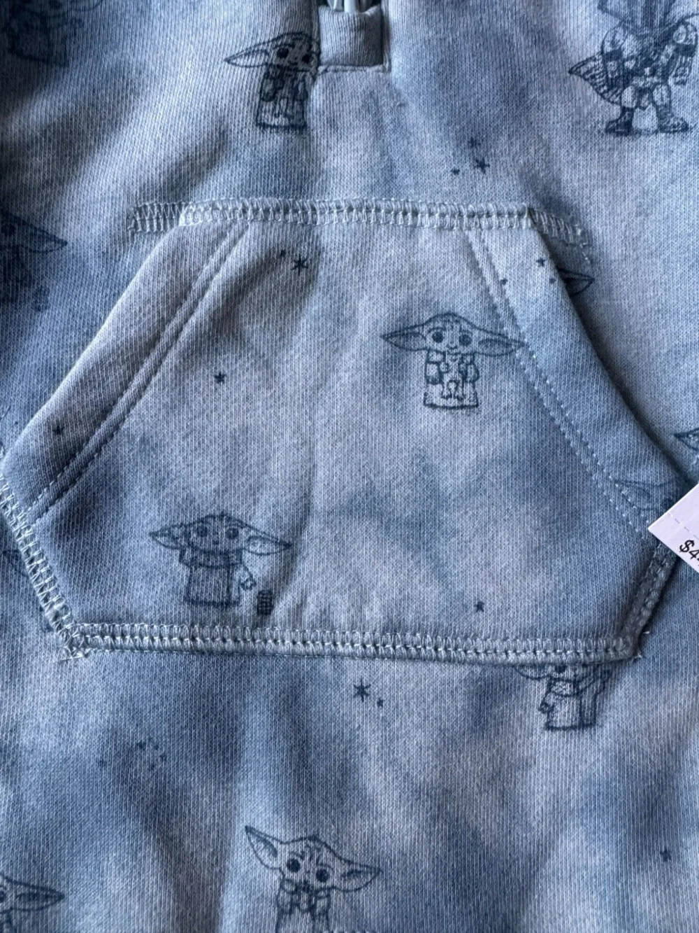 babyGap Star Wars Mandalorian Grogu “This Is The Way” Hooded Romper 0-3M NWT